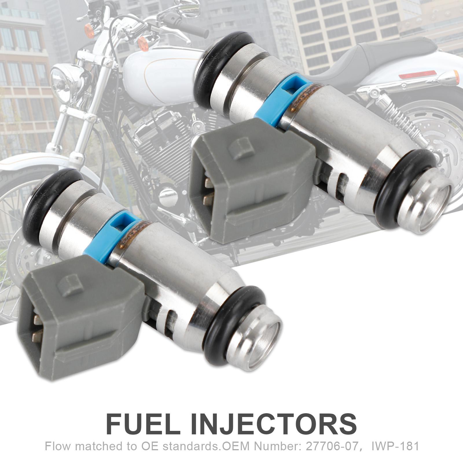 

2PCS IWP-181 Twin Power 3.8 g/s Fuel Injector Direct For Repl 27706-07/A