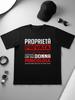 Italian-Style Humorous Proposal T-Shirt, "Exclusive for Married Men" - a Funny G