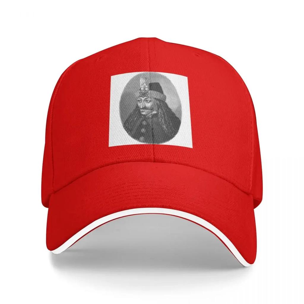 Vlad the Impaler - Portrait Black and White Baseball Cap Hat Baseball Cap Tea Hat Mountaineering Golf Women Men's