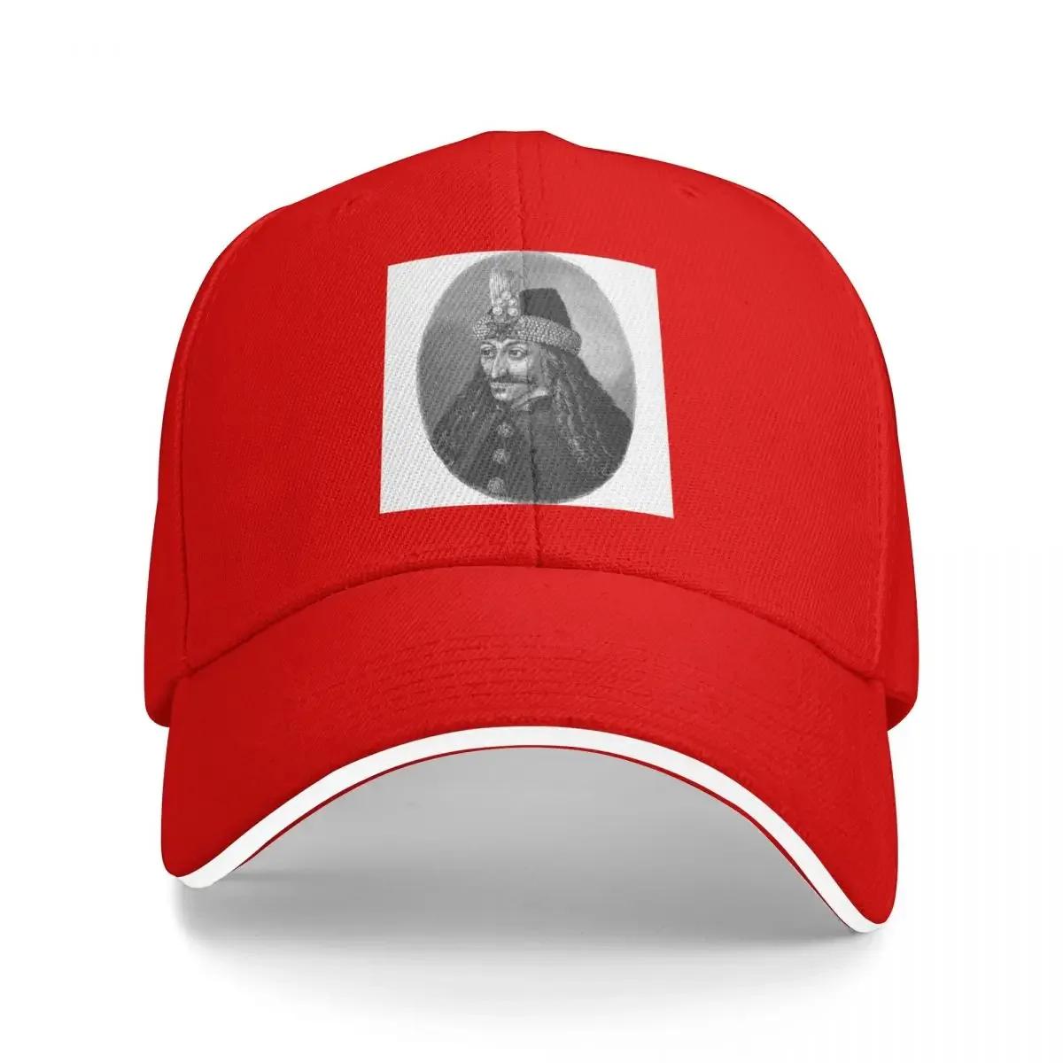 Vlad the Impaler - portrait black and white Baseball Cap Hat Baseball Cap tea Hat Mountaineering Golf Women Men s