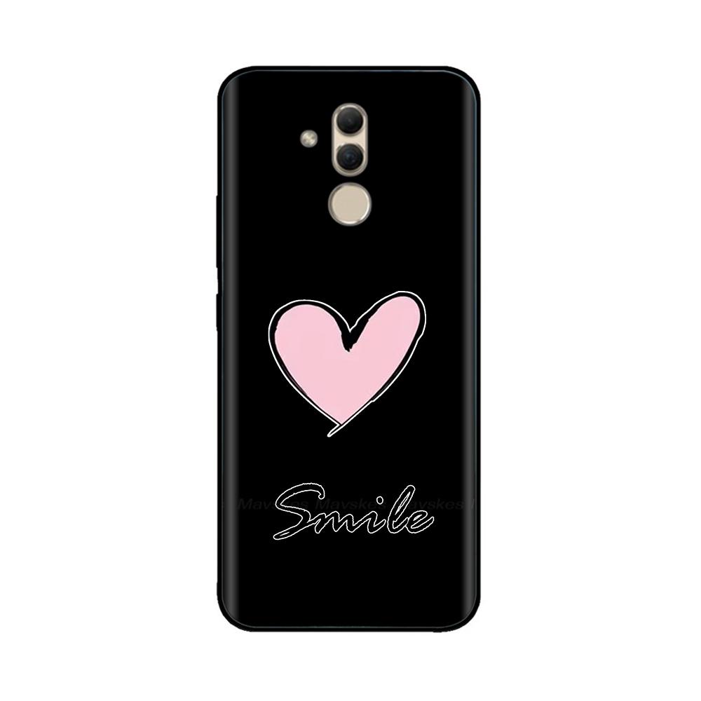 For Huawei Mate 20 Lite Case Cartoon Soft Silicone Phone Cover For Huawei Mate 20 Mate20 Pro Cases Bags Shockproof Painted Cover