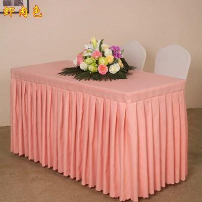 Grote Rok Effen Kleur Rechthoekige Tafelkleden Meerkleurig Grote Rok Tafelkleed Stof Anti-slip Tafelhoes Met plooien 60x60cm