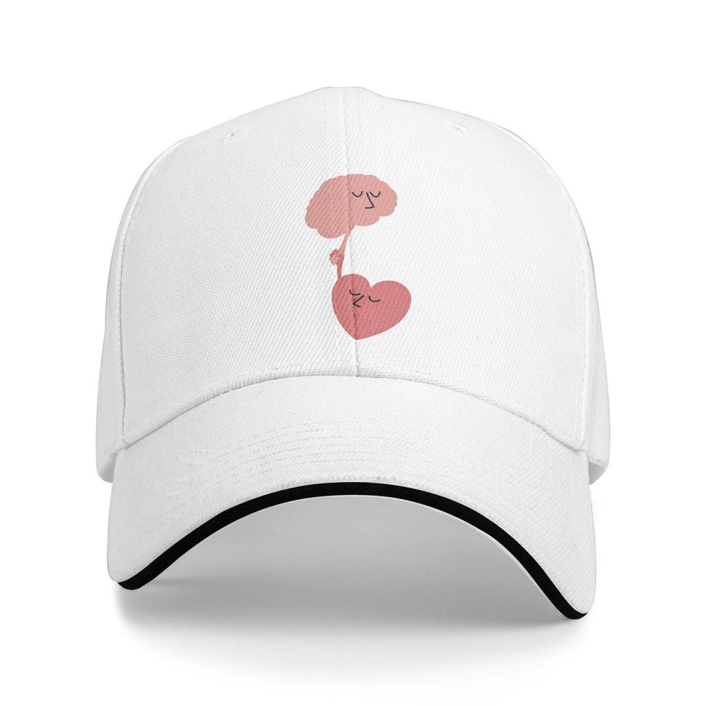 Harmony of Heart and Mind Baseball Cap  Casual Hip Hop Hats Summer Men Adult Kpop Rock Snapback Cap