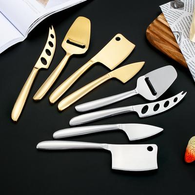 Western Bakery Brot- und Buttermesser, Edelstahl, Käseschaber, Käsereibe, Messer, multifunktionales, scharfes Buttermesser, quadratisches Messer