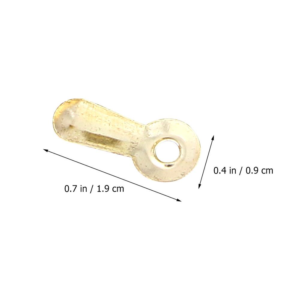 200Pcs Picture Frame Back Plates Metal Locks Heavy Duty Photo Frame Accessories Small Hardened Nails for Home Office Exhibition