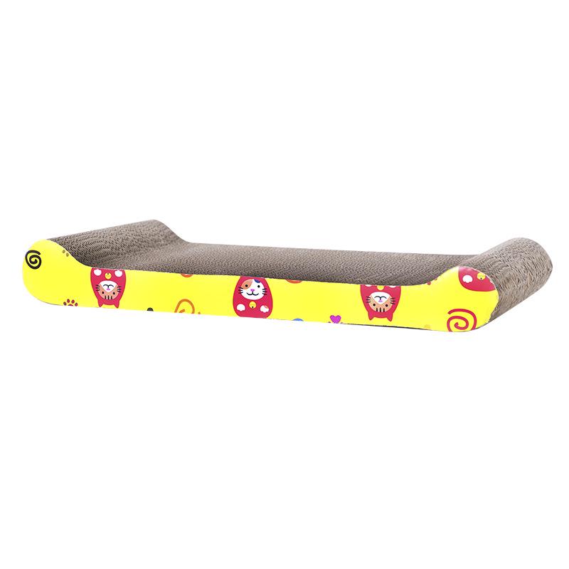 Wear-Resistant Cat Scratching Board & Claw Toy - Durable, Debris-Free Nest/Cardboard Pet Bed