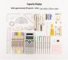 Angoo Large Capacity Pencil Case for Middle School Students