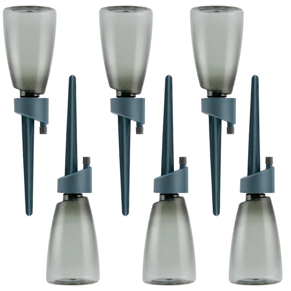 6pcs Automatic Waterer Household Flower Plant Self Watering Device Automatic Drip Irrigation System for Indoor Outdoor Gardening