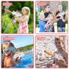 Pistola ad Acqua Elettrica UZI Giocattolo Piscina Giochi d'Acqua Giochi all'Aperto Pistola ad Acqua ad Alta Pressione Giocattoli Estivi Ideale per Regalo ai Bambini