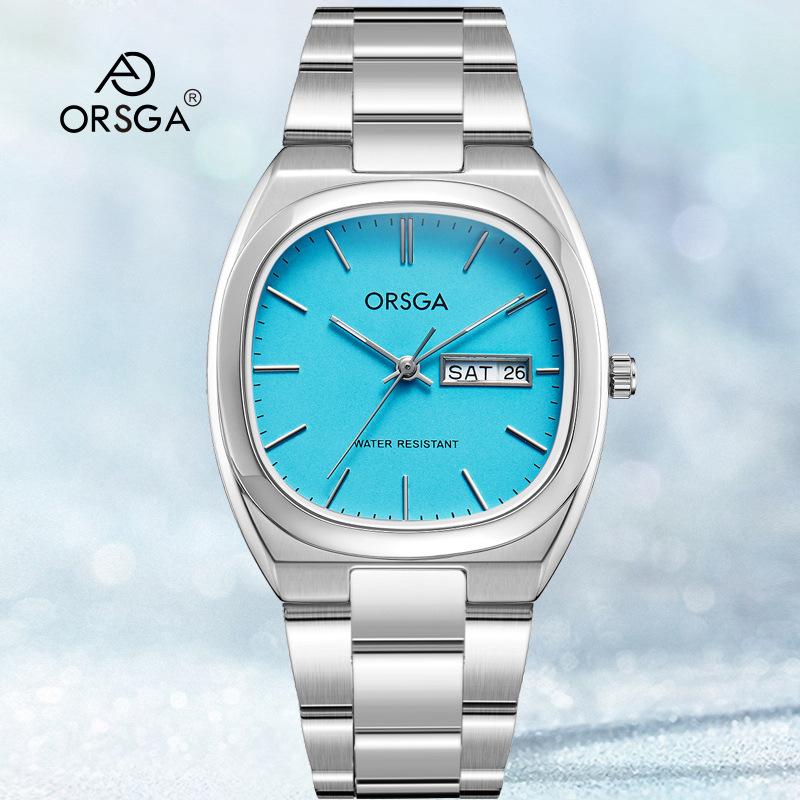 Elegant Women Wristwatch Waterproof Luminous Calendar Ladies Watch Square Stainless Steel Quartz Women's Watches Female