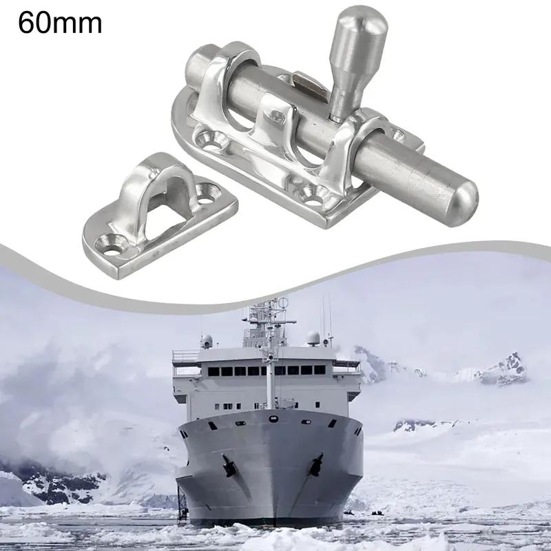 1pc 316 Stainless Steel Boat Door Lock Latch 60cm Marine Boat Door Window Lock Latch Slide Bolt Clasp