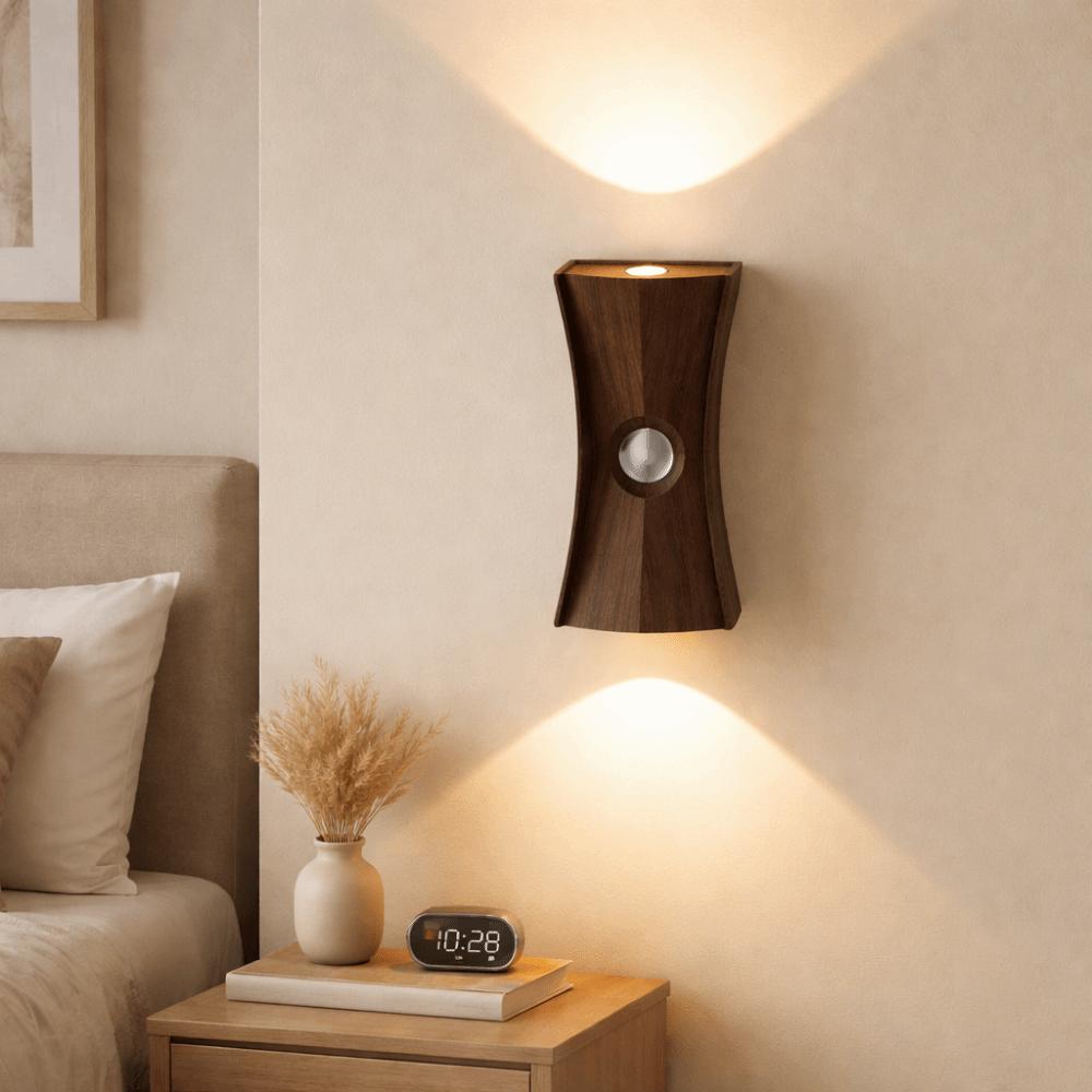 Adjustable Brightness LED Wall Lamp Wireless 3 Color Rechargeable Night Light Up Down Light Magnetic Base Motion Sensor Light