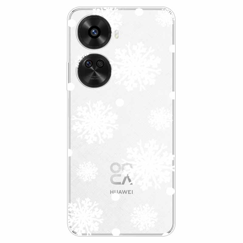 For Huawei Nova 12 SE Case Soft Girl Shockproof Phone Cover for Huawei Nova 12SE Case BNE-LX1 TPU Clear Transparent Silicone