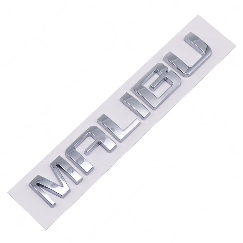 1Pc 3D ABS Car Letter Logo Sticker Tail Decoration Badge Auto Rear Trunk Emblem Decal Accessories