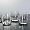 Whiskey, Liquor, and Coffee Glasses: Thick-Bottomed Ice Hockey Water Cup by Qixian Glassware