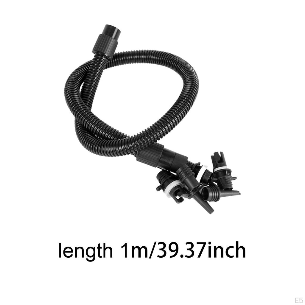 Adapter und Luftschlauch-Set für Schlauchboote, Elektrische Pumpe, Aufblaszubehör,