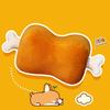 Plush Toy, Bone-in Manga Meat, Cuddly Sleeping Pillow, Gift, Toy, Plush Pillow, Cute, Comfortable, Huggable Pillow, Birthday Present, Multifunctional,