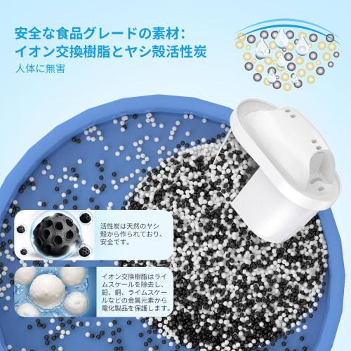 BREAUILL Compatible Water Purifier Cartridges for Brita Maxtra, High Removal Filters, Japan Spec (6 Pieces)