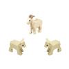 MOC Urban Zoo Model Farm Scene Building Block Accessories Owl Sheep Wolf Pig Flamingo Elephant Camel Children Brick Toy Gift R69