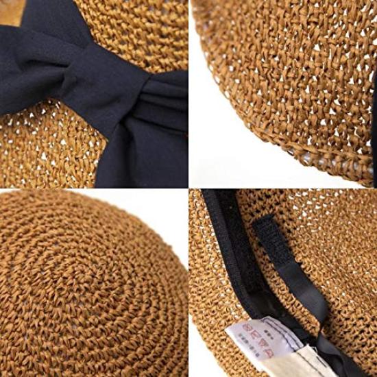 ICHIYON PLUS Straw Hat for Girls Camel (14+), khat0066-ca-54,