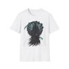 Grim Reaper Illustration T-Shirt | Dark Skull Scythe Design