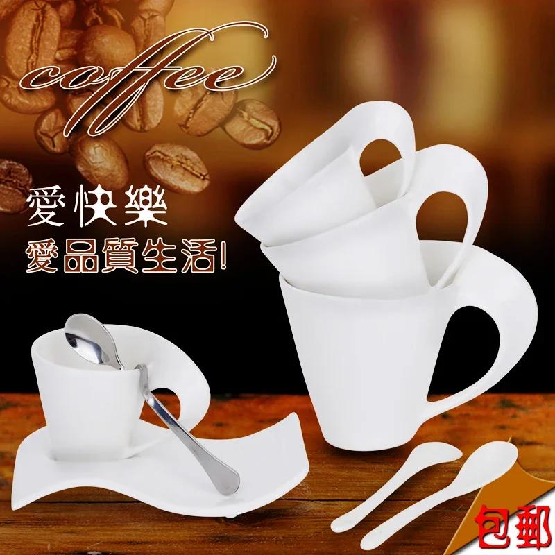 Espressotasse Keramiktasse mit Löffel und Tassenhalter Küchenbarzubehör Kontinentales Set Tasse Wohnzimmerdekoration Weinset