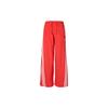 Adidas Originals Trefoil Spice Girl Series Three-Stripe Relaxed Wide Leg Track Pants Women Bottoms Red IV9315