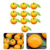 Plastic Foam Simulation Orange Fake Artificial Fruit Fake Orange