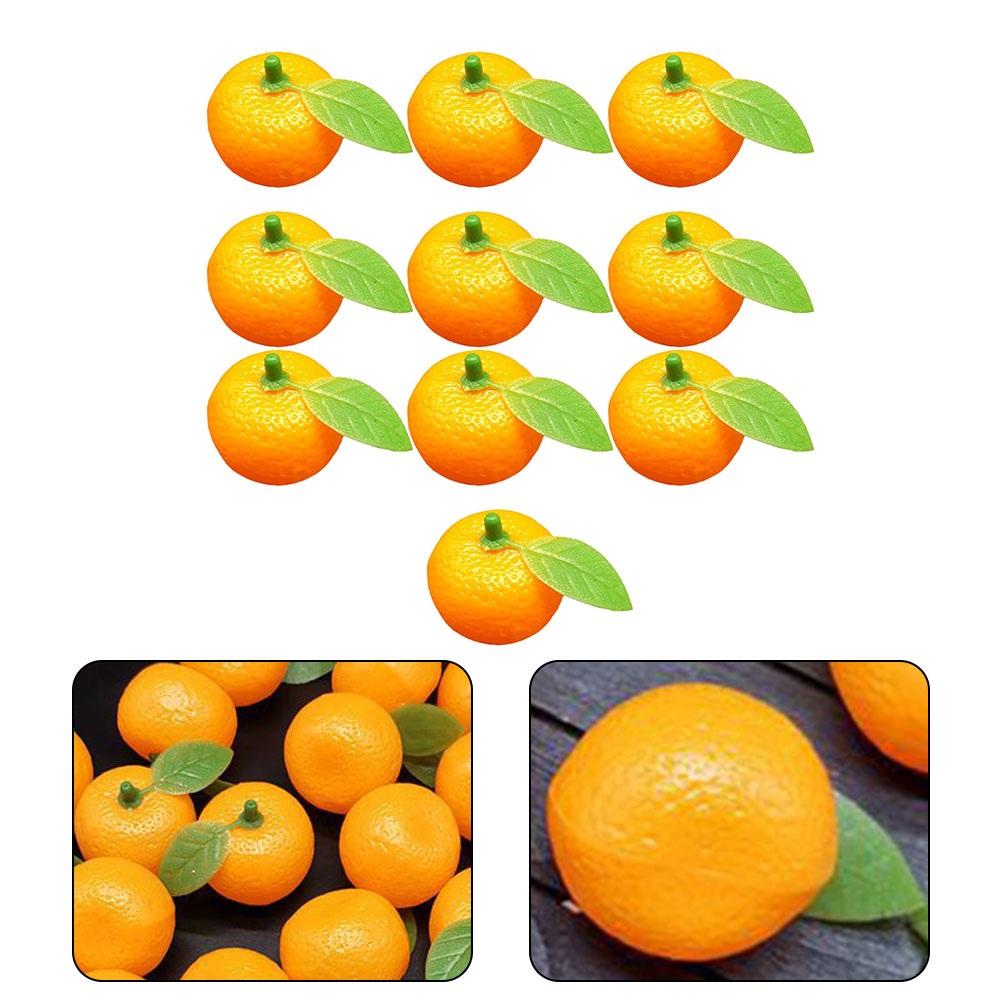 Plastic Foam Simulation Orange Fake Artificial Fruit Fake Orange