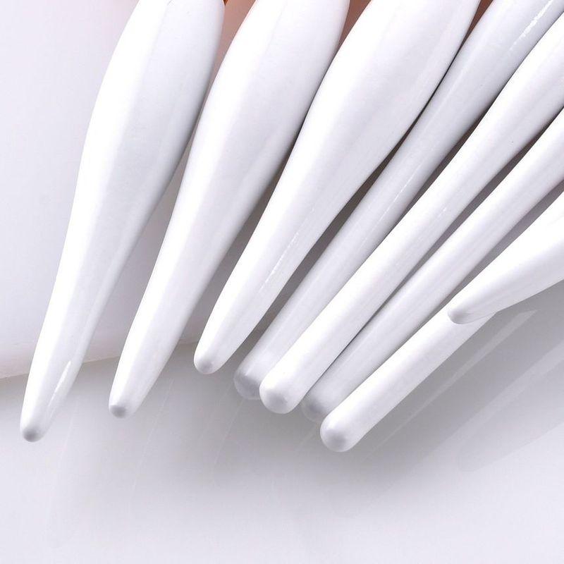 Stroke of Beauty - Set of 4 / 8: Makeup Brush with White Handle