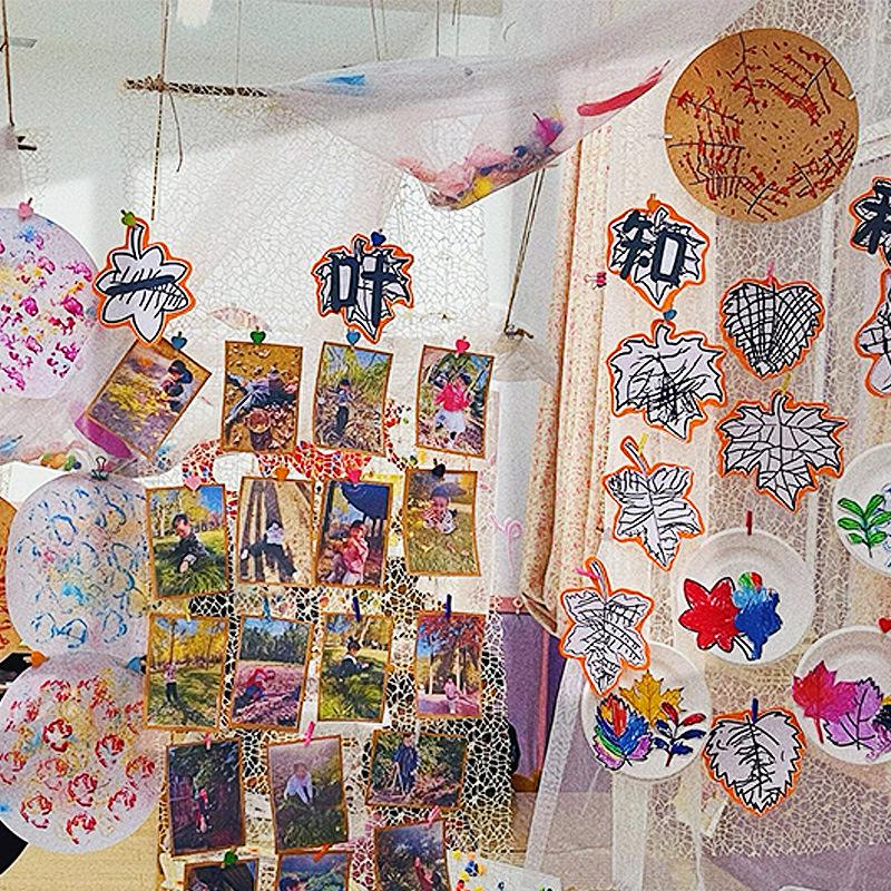 Creative Kindergarten Art Area Hanging Decorations