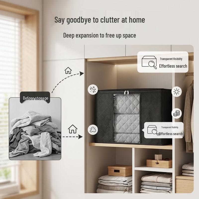Non-Woven Fabric Quilt & Clothing Storage Bags