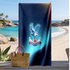 Asciugamano da Spiaggia con Stampa del Crystal Palace Football, Asciugamano Grande Morbido ad Asciugatura Rapida per Spiaggia Campeggio Nuoto