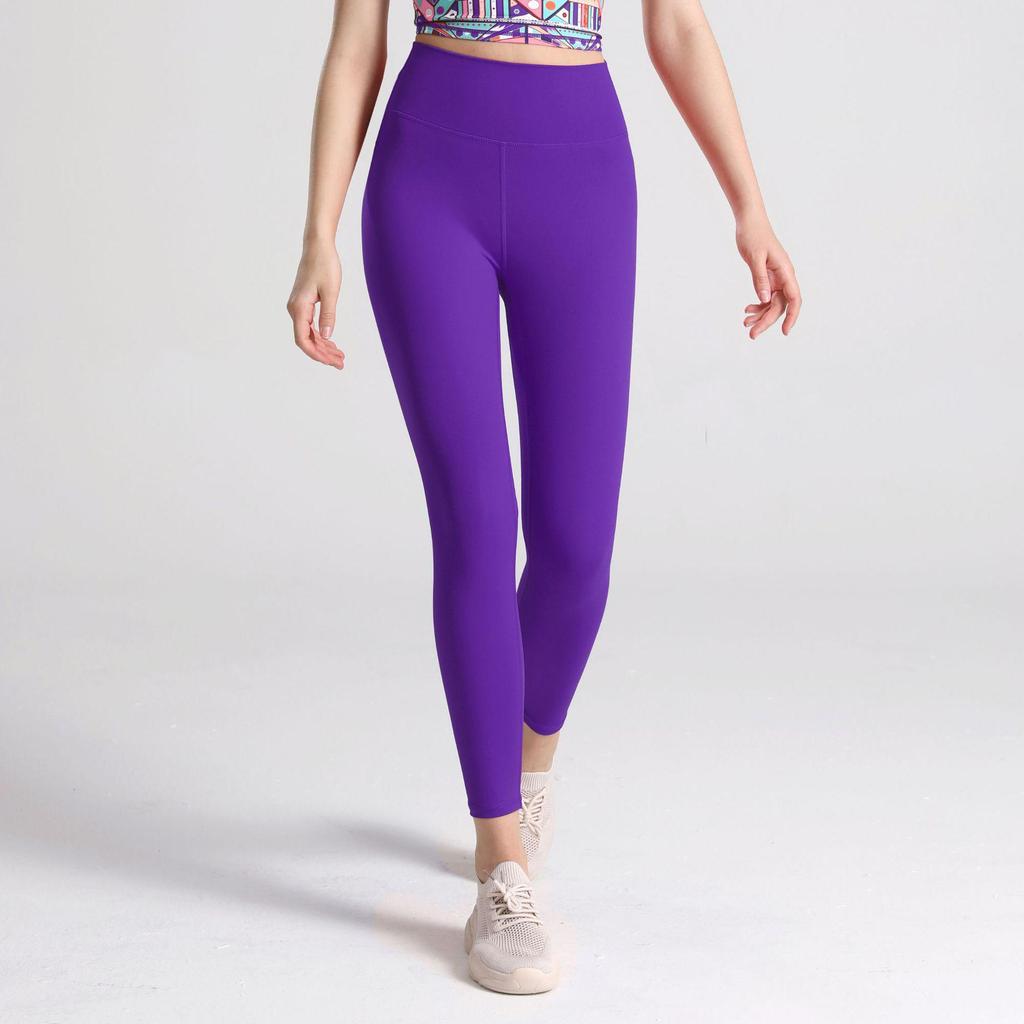 Kadın T-Line Spor Yoga Pantolonu - Şeftali Kaldıran Sıkı Tayt