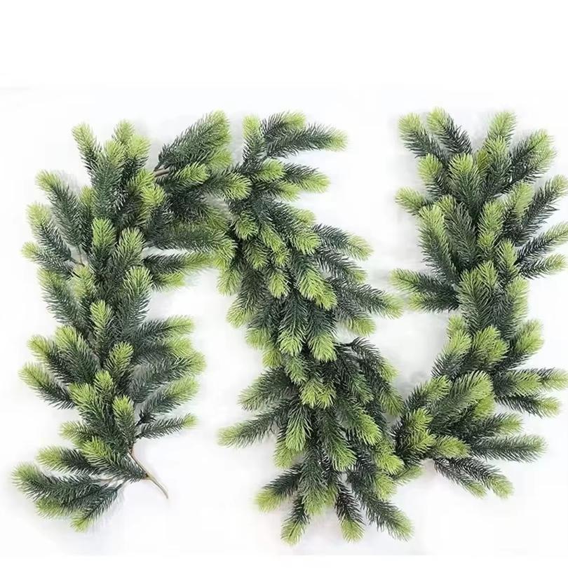 1pc Artificial Plant rattan New Year Christmas tree Garland Wreaths Home Outdoor Garden Party Decoration Pine Tree Rattan wall