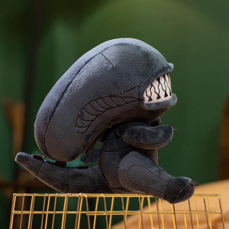 Kawaii 20Cm Alien Xenomorph Plush Toy Cartoon Soft Stuffed Cute Doll Plushie Holiday Gifts Kawaii Room Decoration Toys