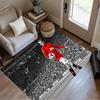 Wayne Rooney Manchester Floor Rug Office Rug Perfect for Game Room Balcony Living Rooms Entryway Antislip Carpet Office home decor