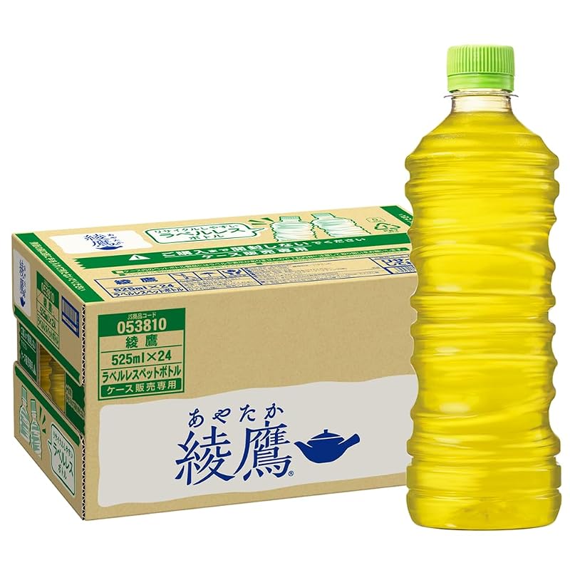 Coca-Cola Ayataka Label-less 525ml PET x 24 bottles