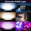 RGB Led Floodlight 10/20/30/50/100W RGB Flood Light Outdoor Wall Washer Lamp Reflector IP66 Waterproof Garden Lighting 220V