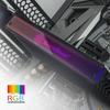 Silver Stone M.2 NVMe SSD NGFF M-Key To PCIe X4 ARGB Adapter Card (with Cooling Pad) SST-ECM24-ARGB