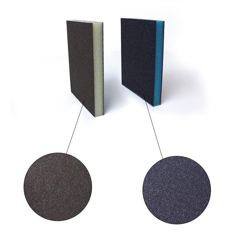 Sponge Sanding Block: Sandpaper for Woodworking, Stairs, Doors, Molding, Car Paint, Model Polishing & Grinding
