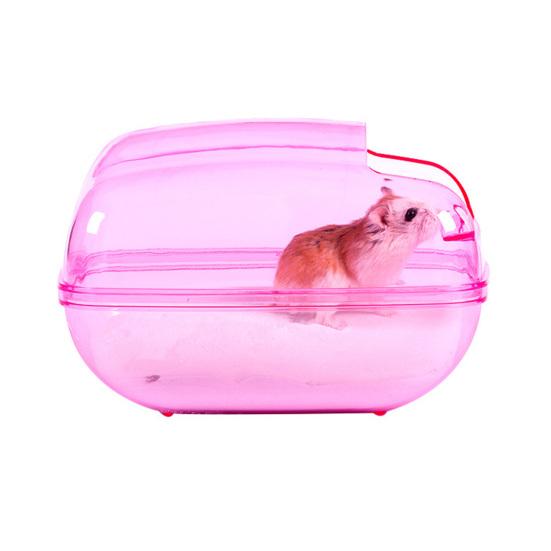 Hamster Bathroom Easily Draining Large Space Broken-proof Small Animals Rabbit Chinchilla Toilets