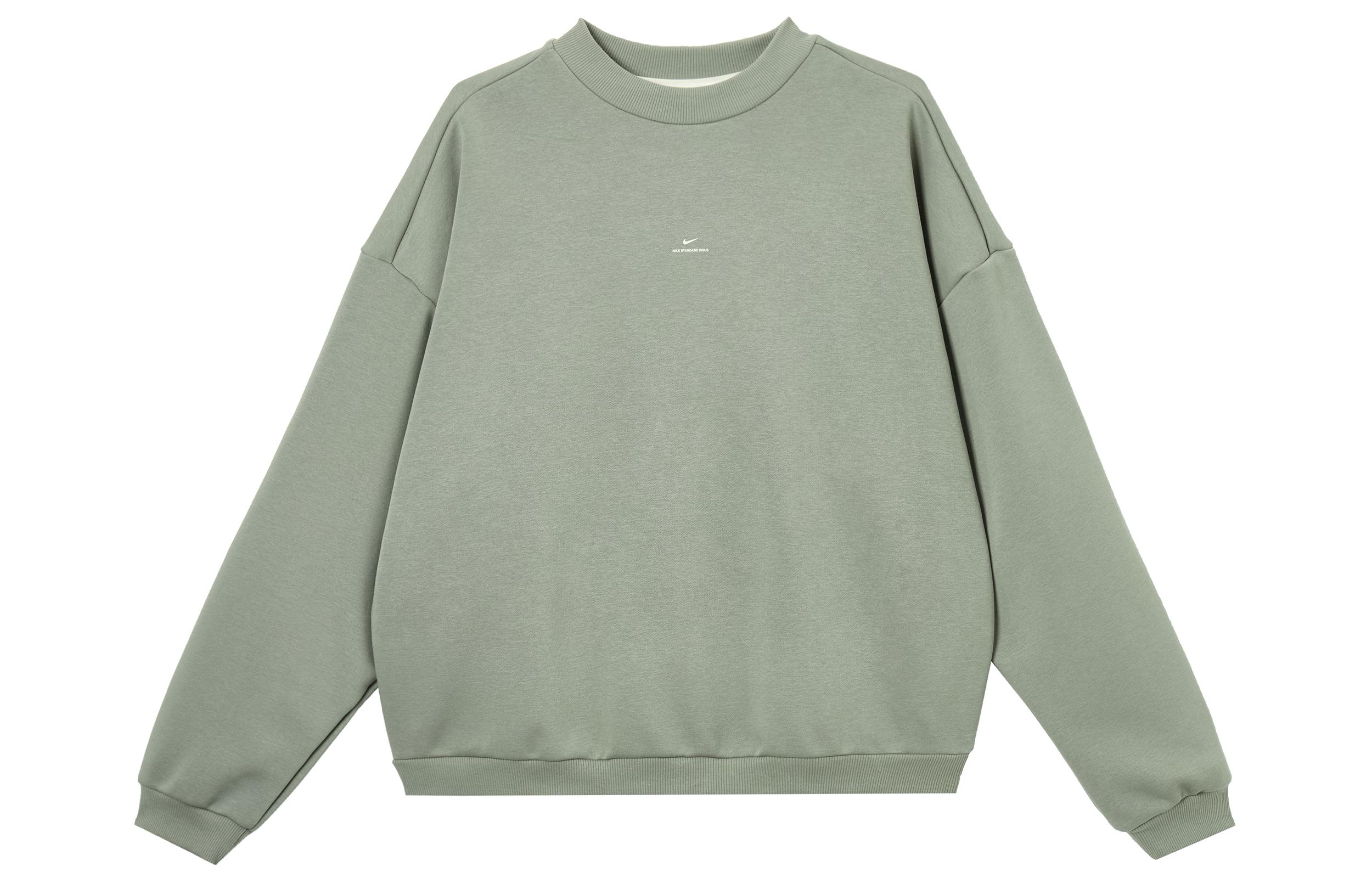 Nike Sweatshirts Men s Light Green Crew Neck Moderate IM5902-059 2XL