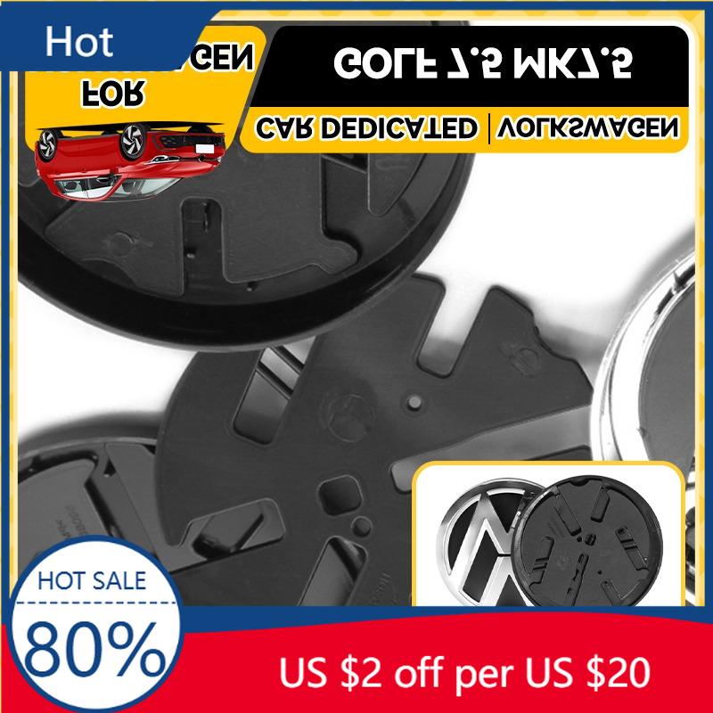 New For VW VOLKSWAGEN For Volkswagen Golf 7.5 MK7.5 Car Styling Front Head Hood Bonnet Emblem Rear Tail Bumper Trunk Badge