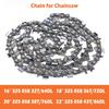 16/18/20/22-inch 325 Pitch .058 Gauge Chainsaw Chain 64/72/76/84/86 Drive Link for Many Model Chainsaws