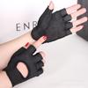 Half-finger Gloves Men's Fitness Gloves Couple's Mesh Breathable Outdoor Cycling Sports Gloves Women's Hair