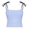 Jack Wills Womens/Ladies Kickback Striped Tankini Top