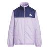 Adidas Essentials Padded Powder Blue Size 160 Kids' Jacket, Unisex, VD376, Plum/Dark (KA1340),
