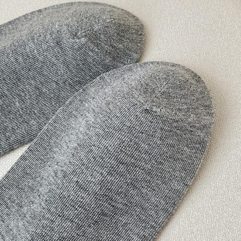 1/5 Pair of Women's Pure Cotton Spring Autumn New Cute Cartoon Mid Tube Socks Breathable Warm Odor Proof Casual Socks