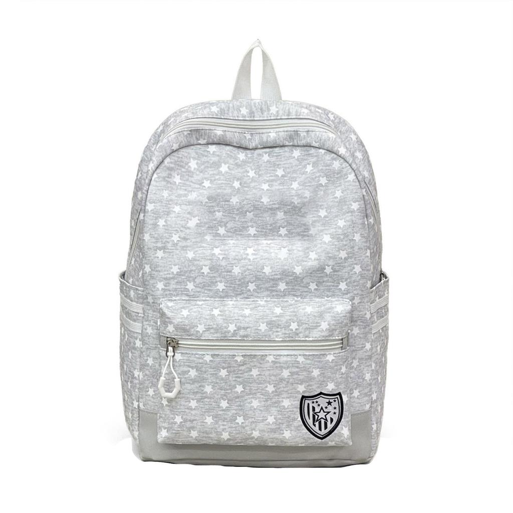 Large Capacity Backpack with Polka Dot Design, Casual Campus for and High School Students
